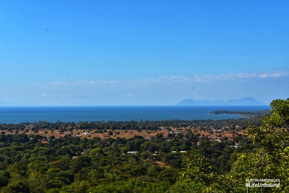 The lovely views of Lake Malawi from atop Senga Hills