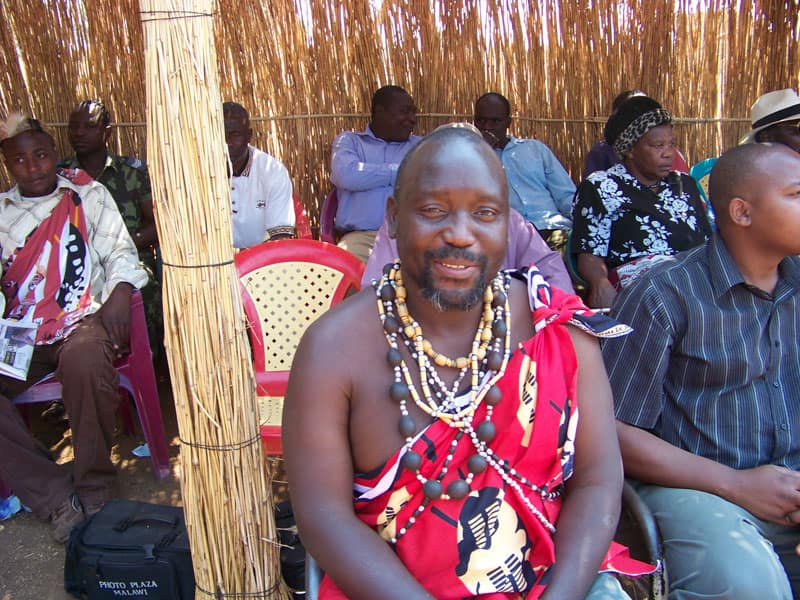 Charles Govati, a member of the Remaseko Gomani Cultural Trust
