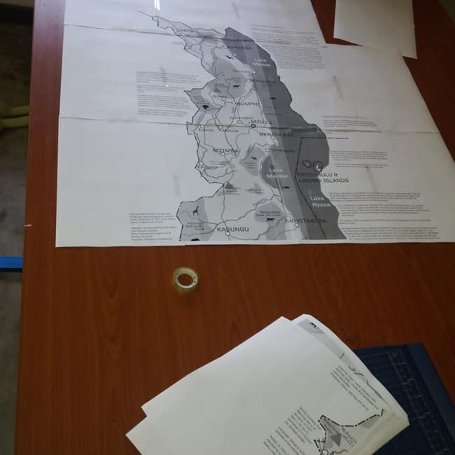 piecing together the malawi map
