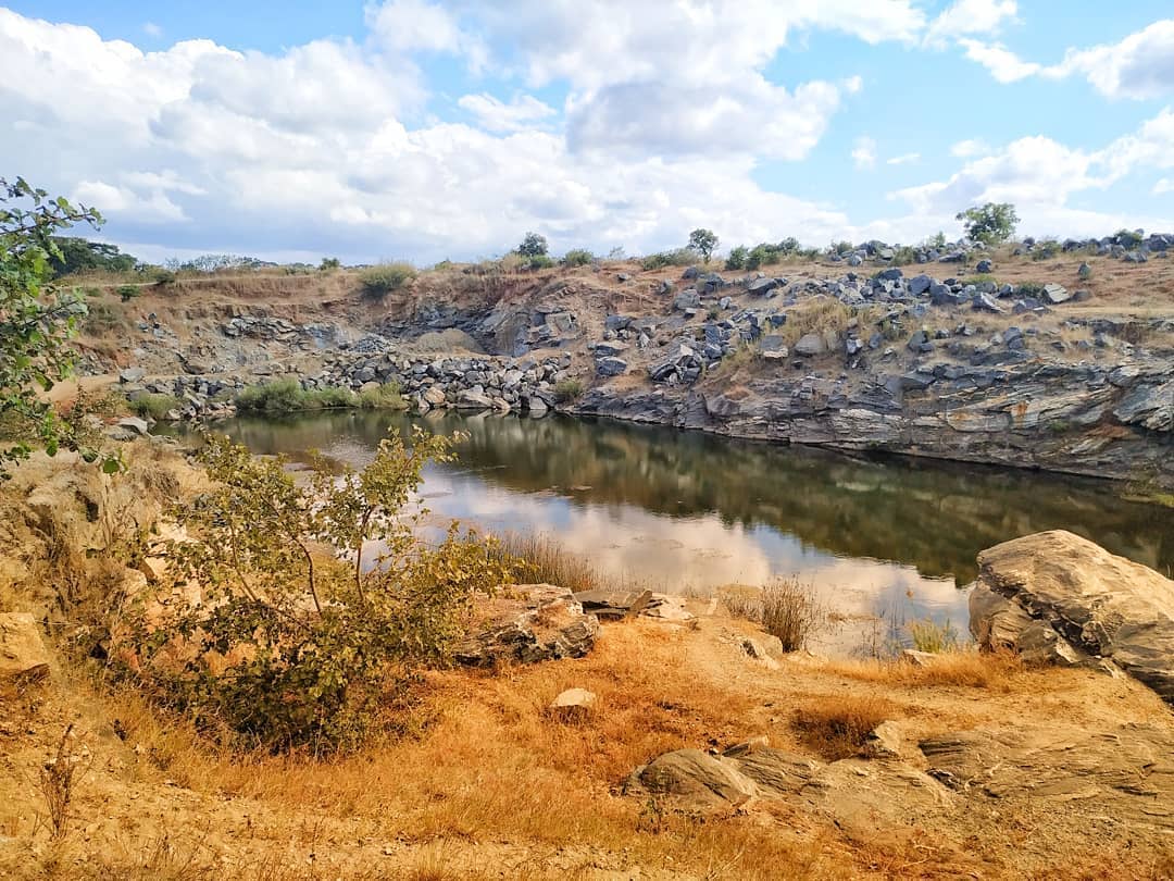An old quarry in Ntchisi north