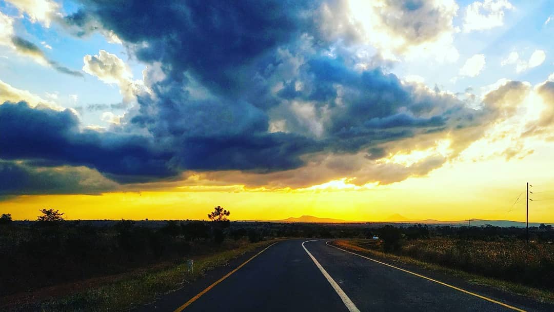 A spectacular Malawi sunset